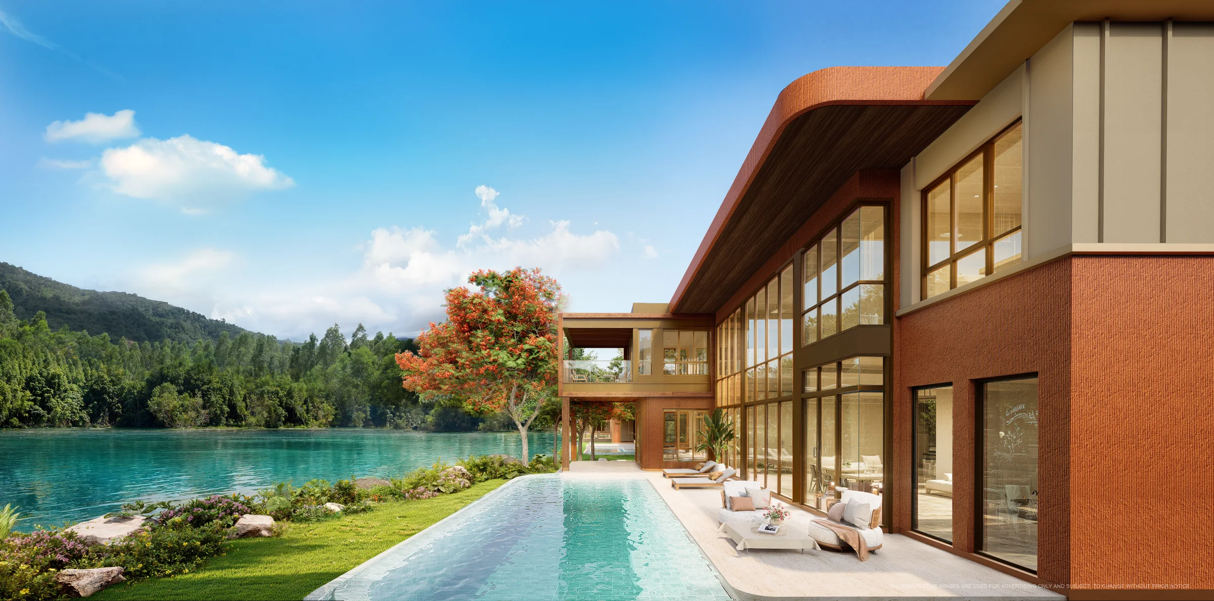 Sri Panwa Lagoon frontage landing